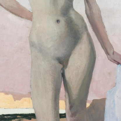 Sulla Spiaggia Félix Vallotton fvl41 quadro stampato su tela