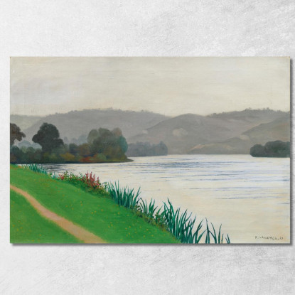 È A Tournedos Félix Vallotton fvl43 quadro stampato su tela