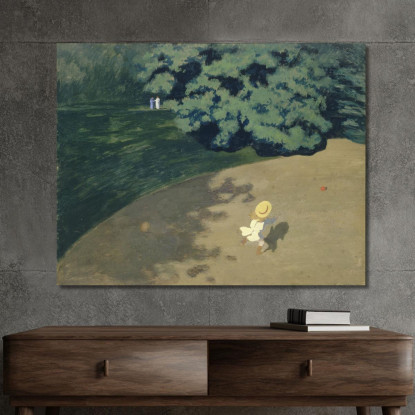 La Palla Félix Vallotton fvl49 quadro stampato su tela