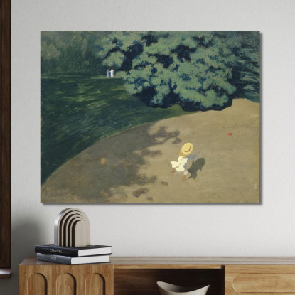 La Palla Félix Vallotton fvl49 quadro stampato su tela