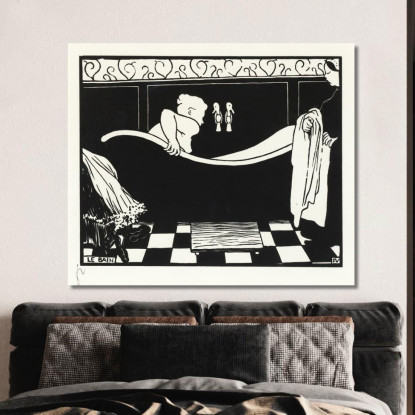 Il Bagno Félix Vallotton fvl50 quadro stampato su tela