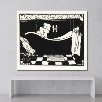 Il Bagno Félix Vallotton fvl50 quadro stampato su tela