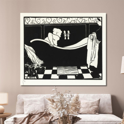 Il Bagno Félix Vallotton fvl50 quadro stampato su tela