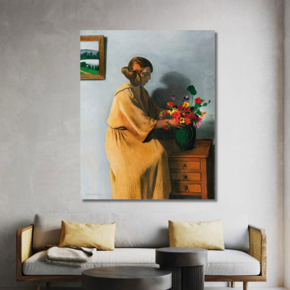 Il Mazzo Félix Vallotton fvl52 quadro stampato su tela