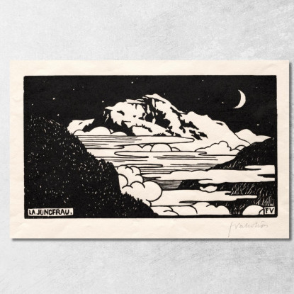 La Vergine Félix Vallotton fvl56 quadro stampato su tela