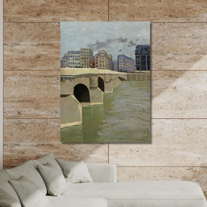 Il Ponte Pont Neuf Félix Vallotton fvl62 quadro stampato su tela