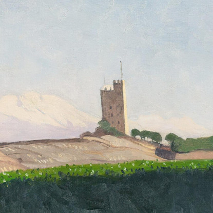 La Torre Di Goubing Félix Vallotton fvl66 quadro stampato su tela