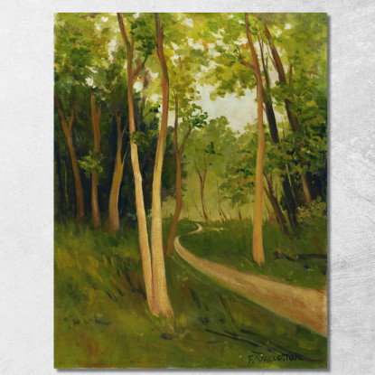 Pista Nel Bois De Boulogne Félix Vallotton fvl69 quadro stampato su tela