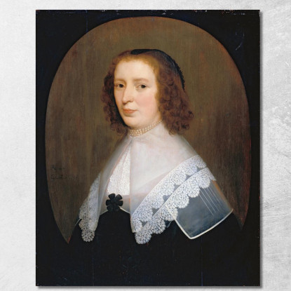 Anna Van Den Corput Gerard van Honthorst gvh11 quadro stampato su tela