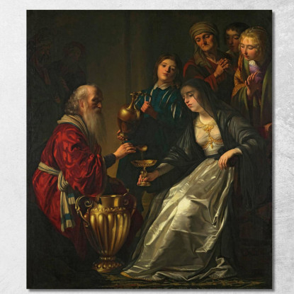 Artemisia Gerard van Honthorst gvh12 quadro stampato su tela