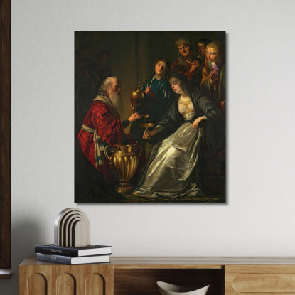 Artemisia Gerard van Honthorst gvh12 quadro stampato su tela