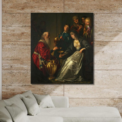 Artemisia Gerard van Honthorst gvh12 quadro stampato su tela