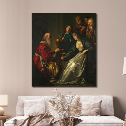 Artemisia Gerard van Honthorst gvh12 quadro stampato su tela