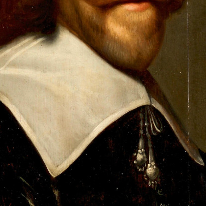 Cornelis Van Beveren Signore Di Strevelshoek West-Ijsselmonde E Kleine Lindt Gerard van Honthorst gvh15 quadro stampato su tela