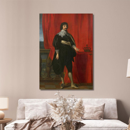 Ritratto Di Federico V Re Di Boemia Gerard van Honthorst gvh35 quadro stampato su tela