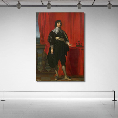 Ritratto Di Federico V Re Di Boemia Gerard van Honthorst gvh35 quadro stampato su tela