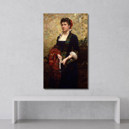 La Principessa Marie Lubomirska Henryk Siemiradzki hsm33 quadro stampato su tela