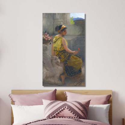 Bellezza Del Sud Henryk Siemiradzki hsm39 quadro stampato su tela