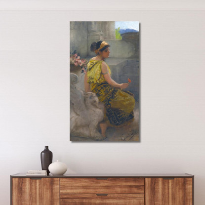 Bellezza Del Sud Henryk Siemiradzki hsm39 quadro stampato su tela