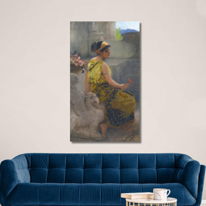 Bellezza Del Sud Henryk Siemiradzki hsm39 quadro stampato su tela