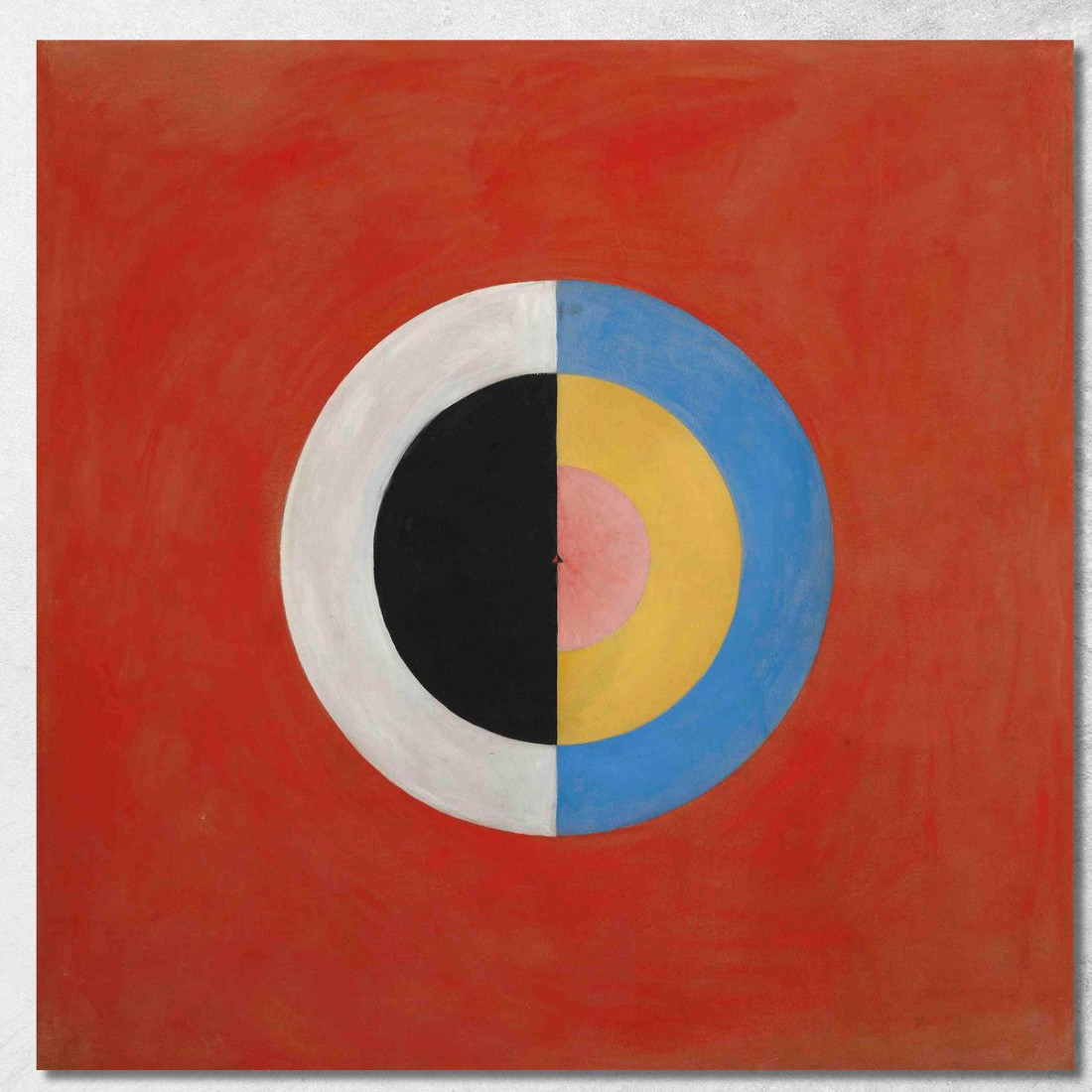 Gruppo Ixsuw N. 17. Il Cigno N. 17 Hilma af Klint hak13 quadro stampato su tela