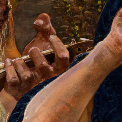 Canzone D'Autunno Jacek Malczewski jml10 quadro stampato su tela