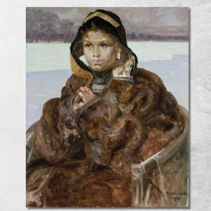 Contro 2 Jacek Malczewski jml25 quadro stampato su tela