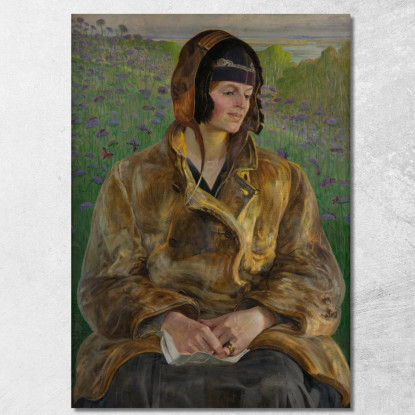 Contro Di Esso Jacek Malczewski jml26 quadro stampato su tela