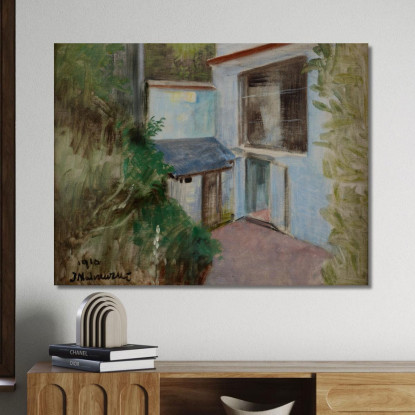 Dalla Propria Villa Jacek Malczewski jml34 quadro stampato su tela