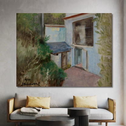 Dalla Propria Villa Jacek Malczewski jml34 quadro stampato su tela