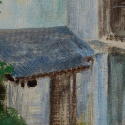 Dalla Propria Villa Jacek Malczewski jml34 quadro stampato su tela