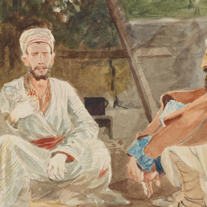 Scena Di Genere Dell'Asia Minore Jacek Malczewski jml36 quadro stampato su tela