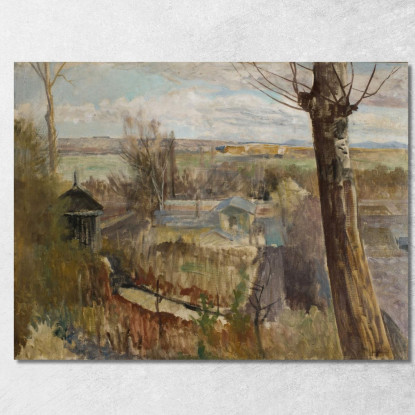 Paesaggio Da Salwator Jacek Malczewski jml48 quadro stampato su tela