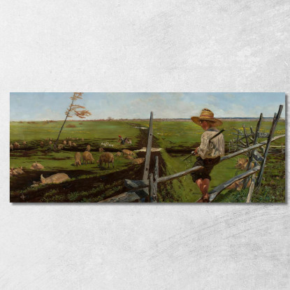 Ricordi Di Giovinezza Jacek Malczewski jml57 quadro stampato su tela