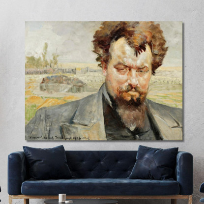 Ritratto Di Jan Kasprowicz Jacek Malczewski jml88 quadro stampato su tela
