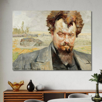 Ritratto Di Jan Kasprowicz Jacek Malczewski jml88 quadro stampato su tela