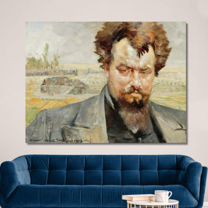 Ritratto Di Jan Kasprowicz Jacek Malczewski jml88 quadro stampato su tela