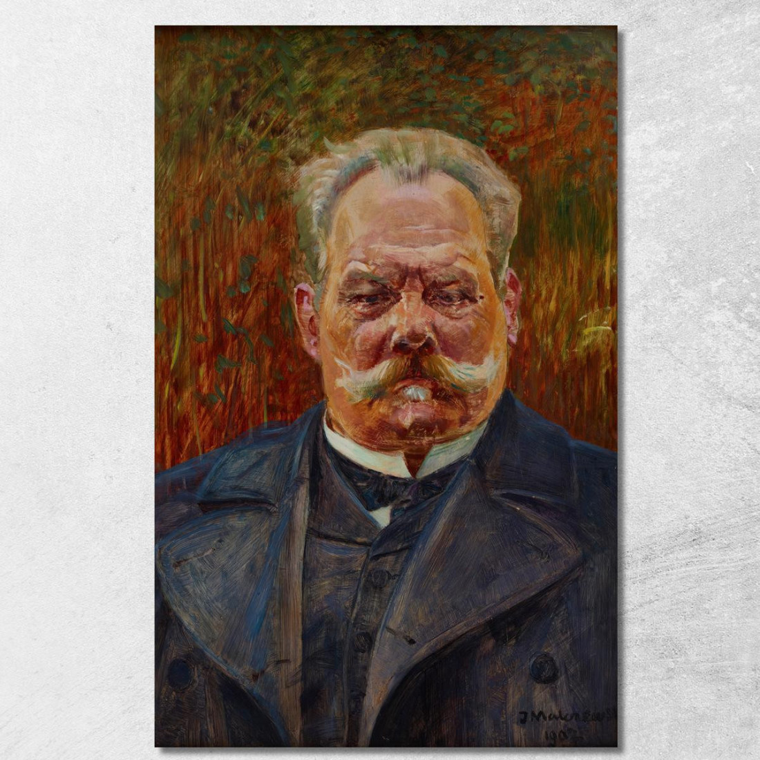 Ritratto Di Leon Schenrich Jacek Malczewski jml91 quadro stampato su tela