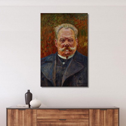 Ritratto Di Leon Schenrich Jacek Malczewski jml91 quadro stampato su tela