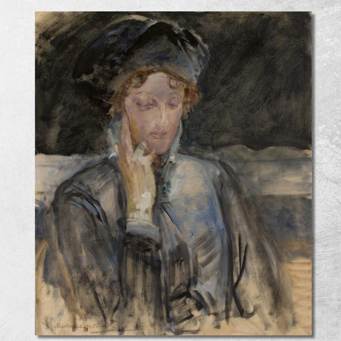 Ritratto Di Maria Balowa Jacek Malczewski jml92 quadro stampato su tela