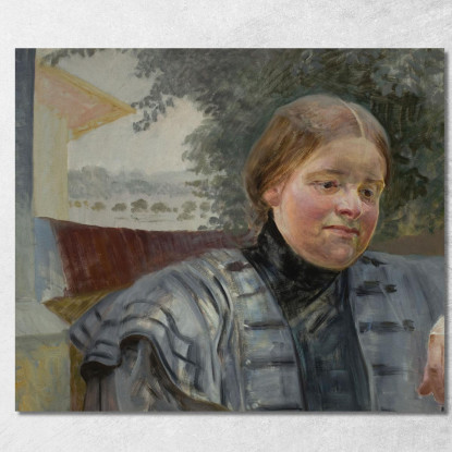 Ritratto Di Suor Helena Jacek Malczewski jml93 quadro stampato su tela