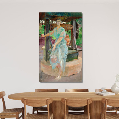 Potenza Della Fonte Jacek Malczewski jml97 quadro stampato su tela
