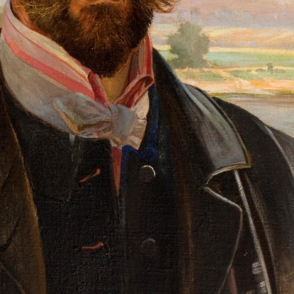 Auto Ritratto Jacek Malczewski jml115 quadro stampato su tela