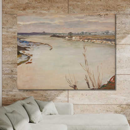 Disgelo Primaverile Jacek Malczewski jml123 quadro stampato su tela