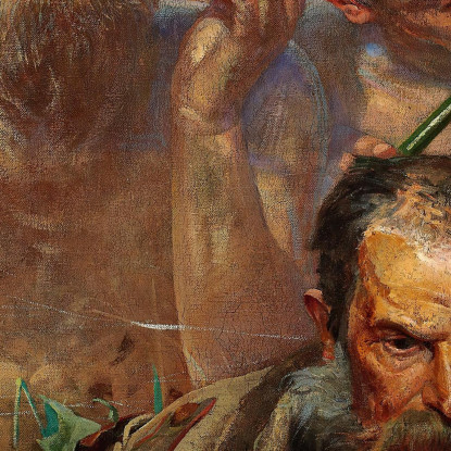 Storia Di Una Canzone Ritratto Di Adam Asnyk Jacek Malczewski jml128 quadro stampato su tela
