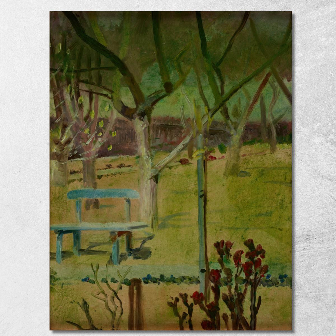 Vista Del Giardino Jacek Malczewski jml142 quadro stampato su tela