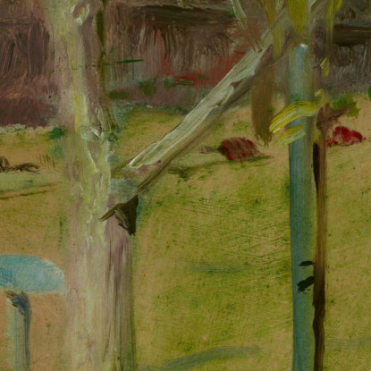 Vista Del Giardino Jacek Malczewski jml142 quadro stampato su tela