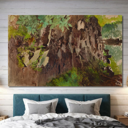 Motivo Paesaggistico Jacek Malczewski jml151 quadro stampato su tela