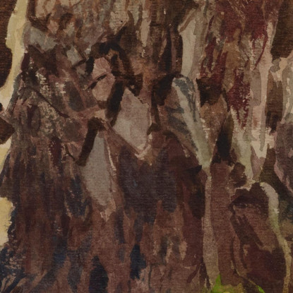 Motivo Paesaggistico Jacek Malczewski jml151 quadro stampato su tela