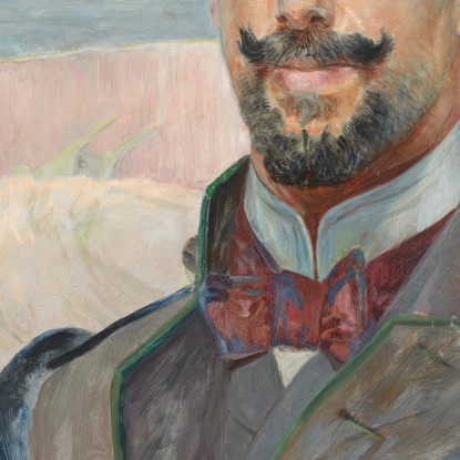 Ritratto Di Erazm Baracz Jacek Malczewski jml157 quadro stampato su tela